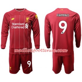 Maillot/Tenue Liverpool Firmino 9 Enfant Domicile 2019/2020 Manche Longue